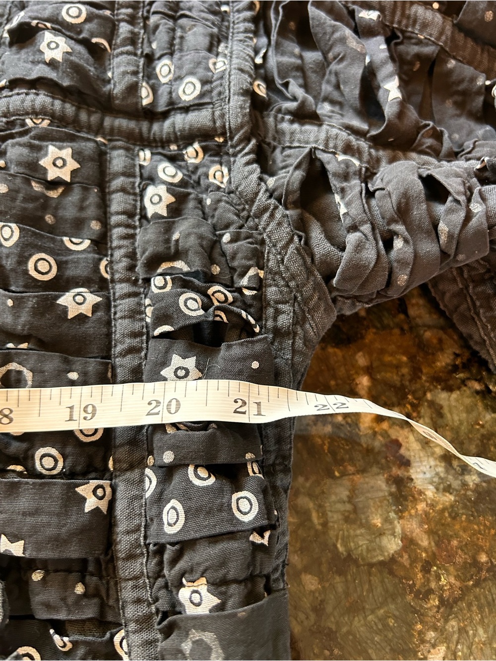 Village Sport Shoppes Carmel-by-the-Sea woven reversible Lagenlook jacket. Artsy - Picture 10 of 14
